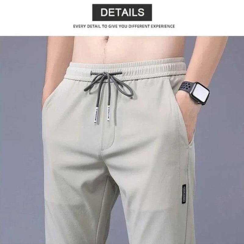 2025 New Models Unisex Quick-Dry Stretch Trousers-Dark grey (Man)-M-State of Style