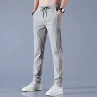 2025 New Models Unisex Quick-Dry Stretch Trousers-Light grey (Man)-M-State of Style