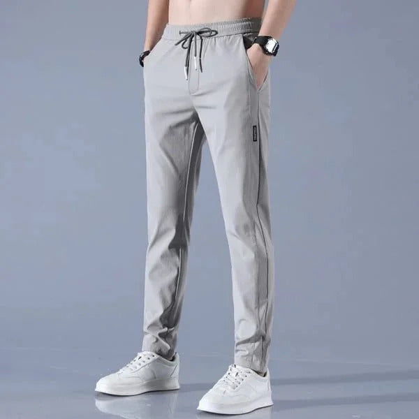 2025 New Models Unisex Quick-Dry Stretch Trousers-Light grey (Man)-M-State of Style