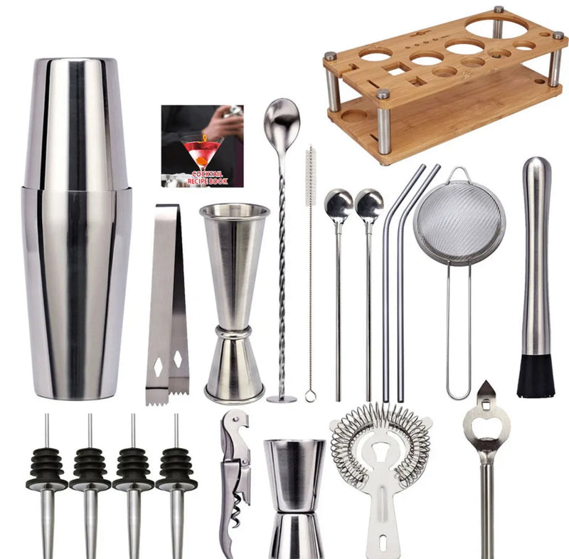 23-Piece Professional Bartender Set - ShakerPro-State of Style