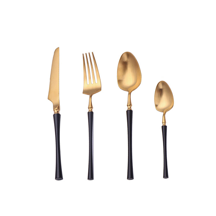 24-Piece Stainless Steel Cutlery Set - PureSet-Silver-State of Style