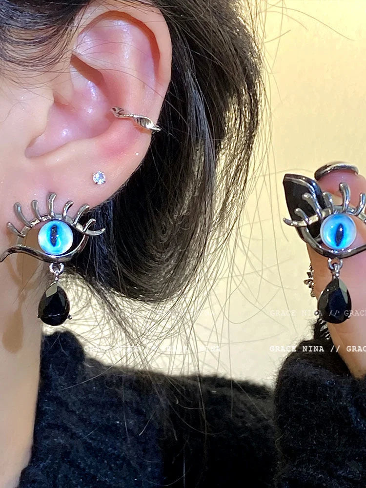 Yara Evil Eye Earrings