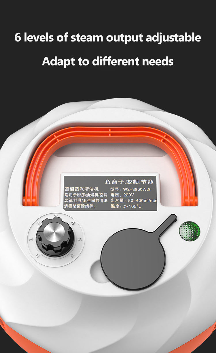 2800W HIGH-PRESSURE STEAM CLEANER - HOME APPLIANCE FOR KITCHEN AND CAR-Orange-State of Style