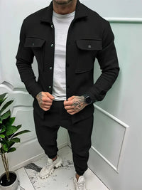 Cool Men's Set With Jacket And Trousers - Daan
