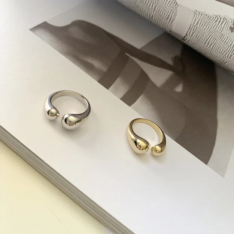 Minimalist Adjustable Ring – Elise