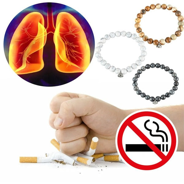 Quit Smoking Bracelet | Natural Gemstones | Health Benefits