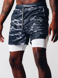 2-in-1 Summer Sports Shorts for Men – Felix