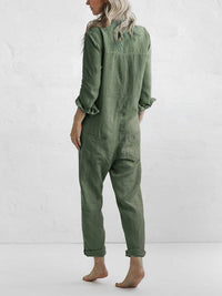 Casual Jumpsuit – Liv | 100% Cotton, With Handy Pockets