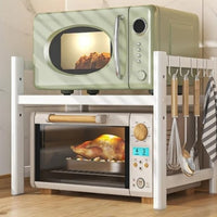 Kitchen Microwave Shelf Multi-Layer Condiment Organiser Rust-Resistant – CookRack