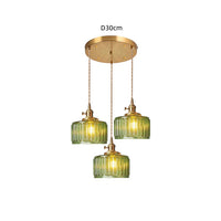 Harrison Crystal Vintage Pendant Light
