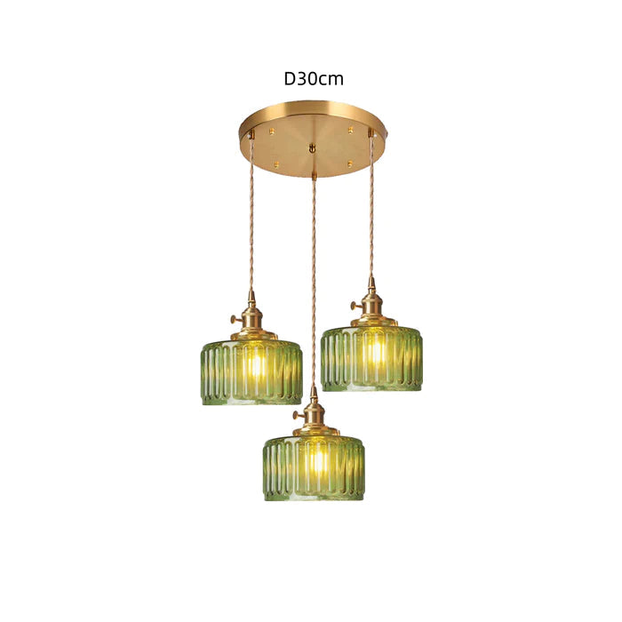 Harrison Crystal Vintage Pendant Light