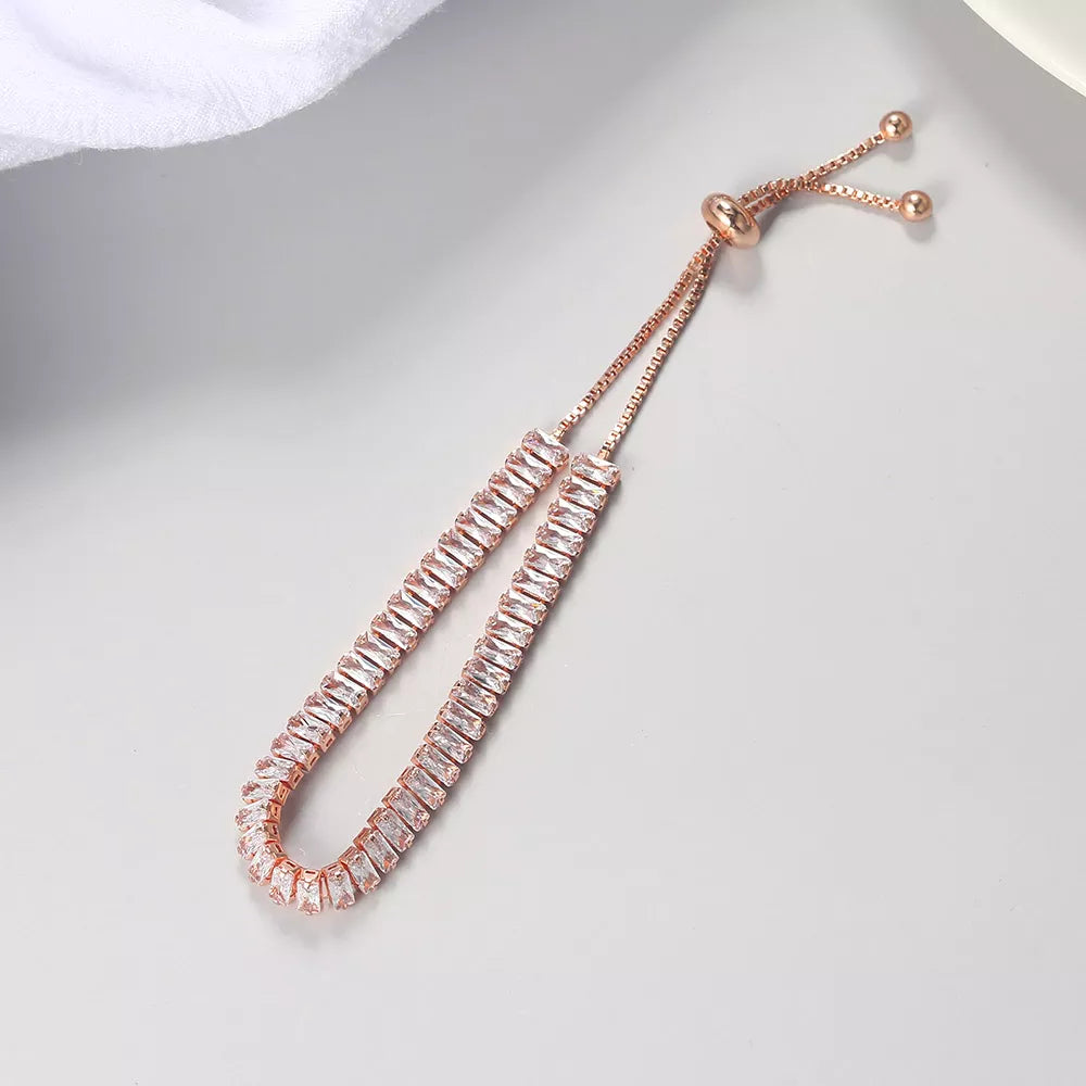 Adjustable Rose Gold Bracelet | Elegant and Versatile