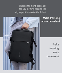 Expandable Waterproof Laptop & Airline Travel Backpack