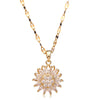 Sunflower Spin Duo Necklace | Elegant and Versatile Jewellery