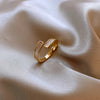 Adjustable Shell Classic Ring | Elegant and Versatile