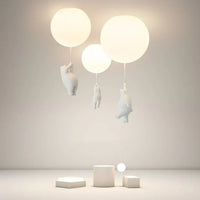 Children's Ceiling Lamp with Bear and Balloon - CloudBear