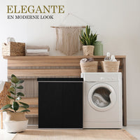 3-Compartment Laundry Hamper with Lid-State of Style