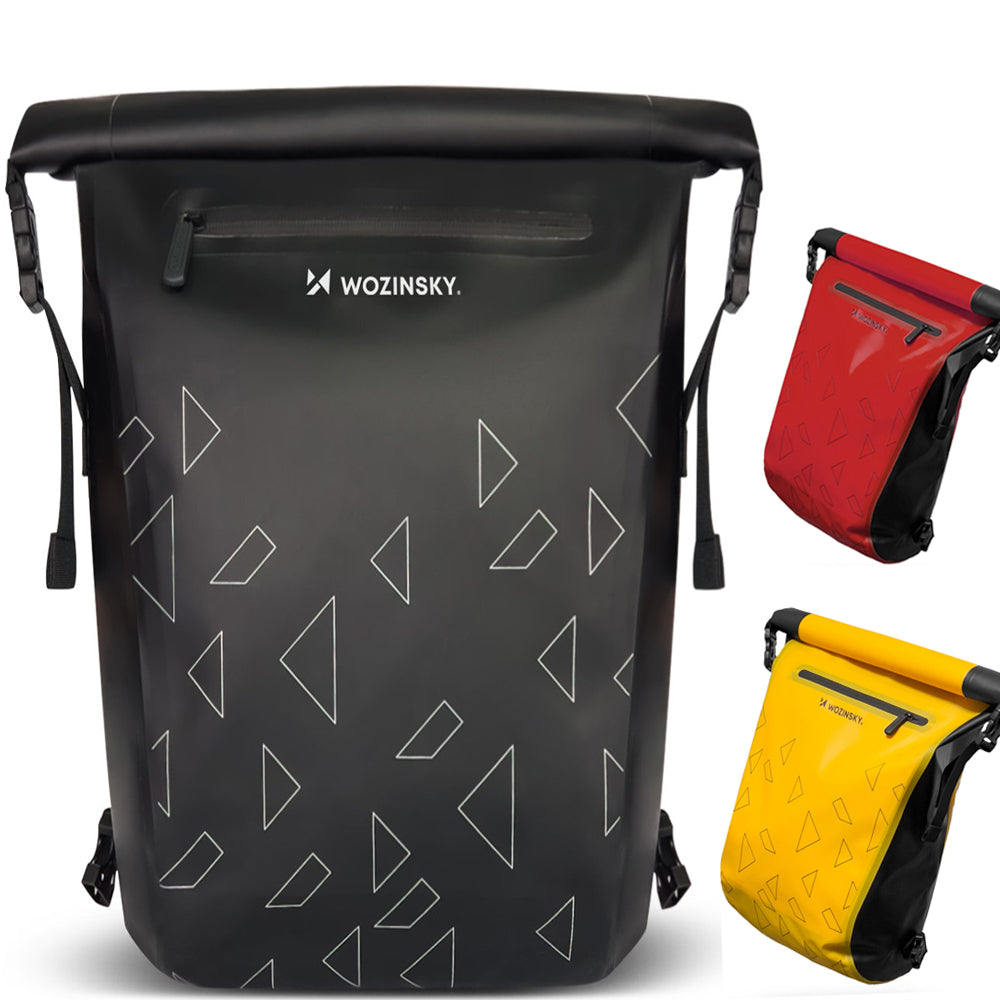 3-in-1 Bicycle Bag for Carrier - Max-Black-State of Style