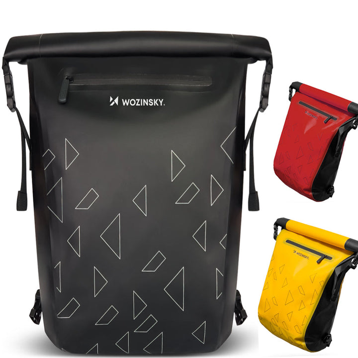 3-in-1 Bicycle Bag for Carrier - Max-Black-State of Style