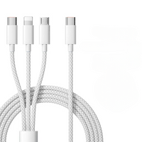 3-in-1 Fast Charging Cable with 100W Power Output – Buy 1, Get 1 FREE-Blue-1m-State of Style