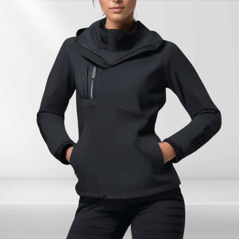 3-in-1 Outdoor Jacket for Women - Romy-Black-M-State of Style