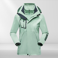 3-in-1 Outdoor Jacket for Women - Romy-Green-M-State of Style