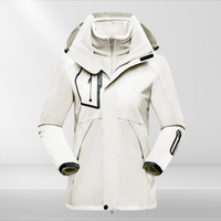 3-in-1 Outdoor Jacket for Women - Romy-White-M-State of Style