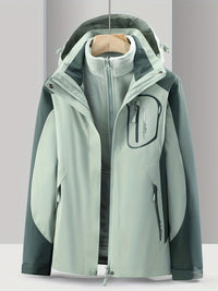 3-in-1 Waterproof Jacket - Nora-Green-XS-State of Style