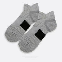 3 Pairs Breathable Mesh Terry Sports Socks - CoolStep-Black-State of Style