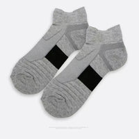 3 Pairs of Breathable Mesh Terry Sports Socks - CoolStep-Black-State of Style