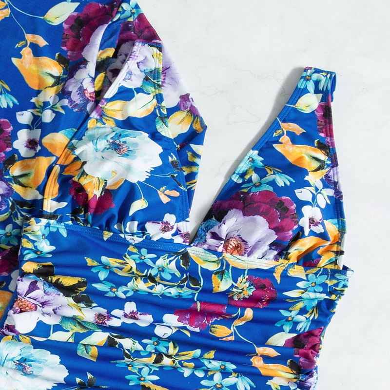 3-Piece Blue Bikini Set with Flattering Fit – Marisse-S-State of Style