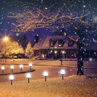 3 Pieces Waterproof LED Solar Garden Lights - SunLuxe Orbs-State of Style