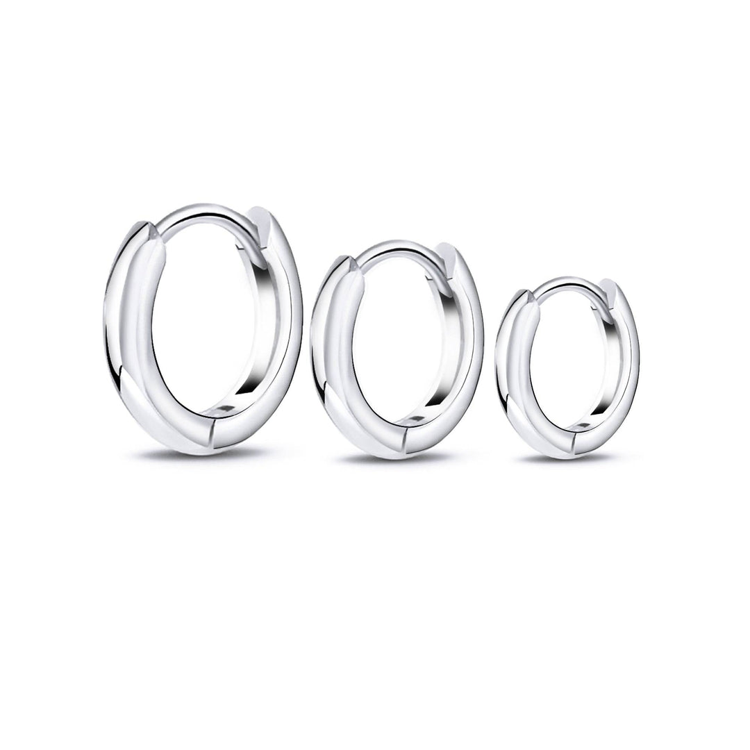 3-Ring Earring Set - Triella-Silver-State of Style