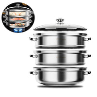 3-Tier Food Steamer - NutriSteam-State of Style