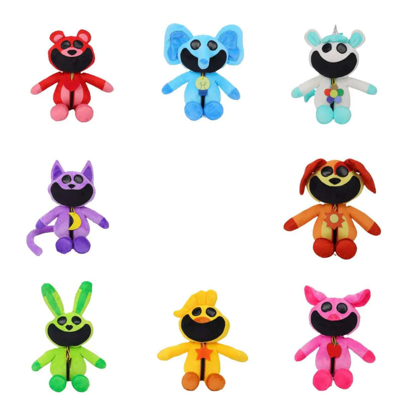 30 cm Laughing Animal Plush Toys - CuddlePals-8-Pack-State of Style