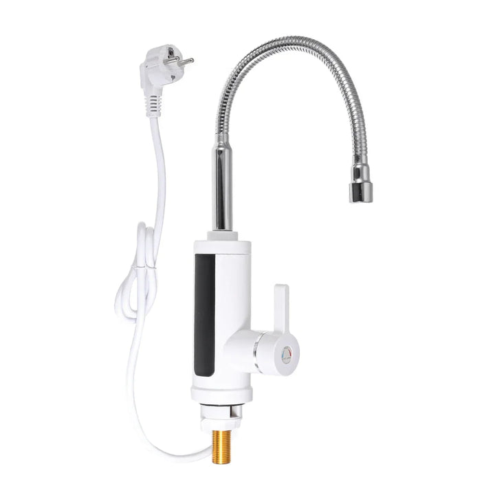 3000W Electric Kitchen Tap with Instant Hot Water - FlowHeat-Type 1 White-State of Style
