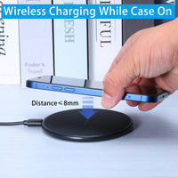 30W WIRELESS FAST CHARGER FOR IPHONE & OTHER DEVICES | INDUCTION CHARGING PAD-Wireless white-State of Style
