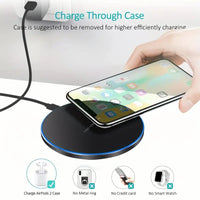 30W WIRELESS FAST CHARGER FOR IPHONE & OTHER DEVICES | INDUCTION CHARGING PAD-Wireless white-State of Style
