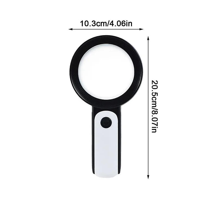 30x Handheld Magnifying Glass for Seniors - ZoomXpert-State of Style