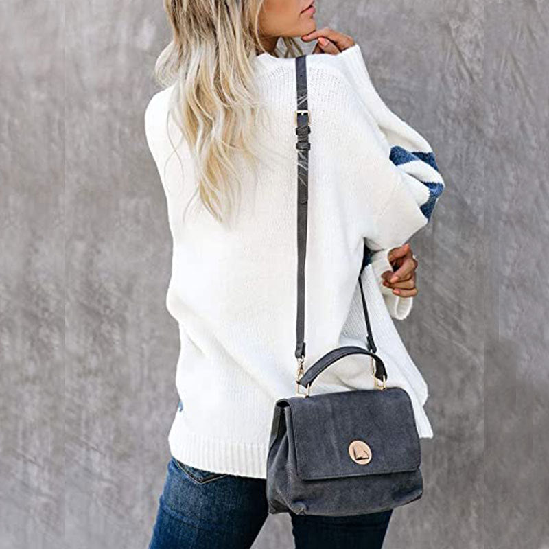 Striped Casual Women's Sweater – Juliette
