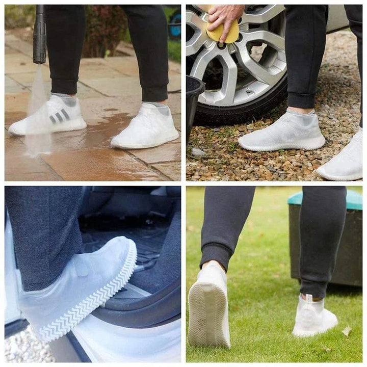 Waterproof shoe covers for rain & outdoor – DryStep (1+1 FREE)