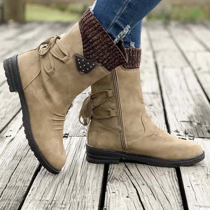 Ladies' winter boots with fleece lining – Selina