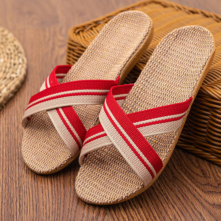 Orthopedische Stro Sandalen - Julia-Roze-35-36-State of Style