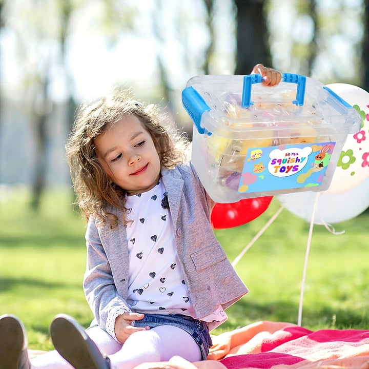 36 Cute Squishy Animal Toys - Kawaii Squeeze Toys-State of Style