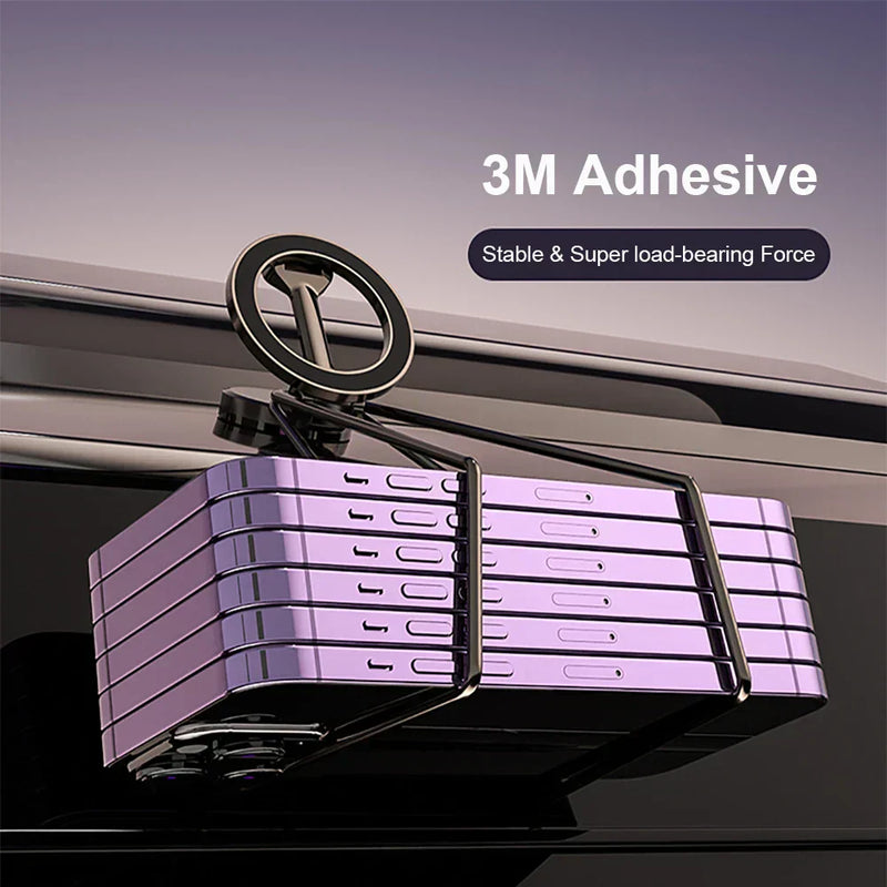 360° Foldable Magnetic Car Phone Holder - Strong & Adjustable-State of Style