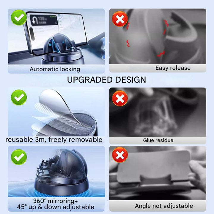 360° Rotatable Phone Holder for Car - GripPro-State of Style