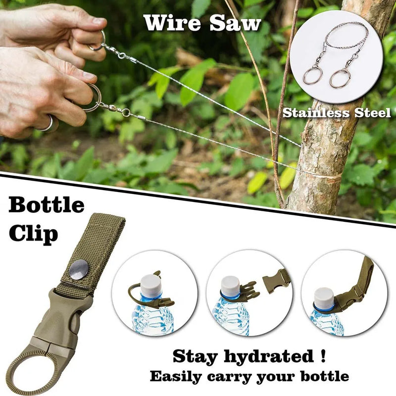 38-in-1 First Aid & Survival Kit - SurvivalAid-State of Style
