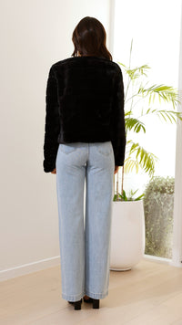 Luxe Women's Crop Jacket - Veloura