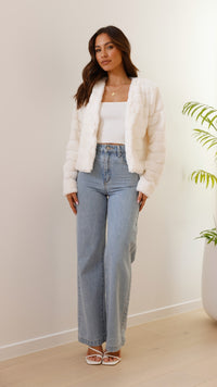 Luxe Women's Crop Jacket - Veloura