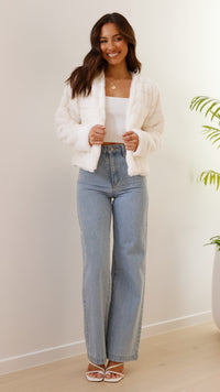 Luxe Women's Crop Jacket - Veloura